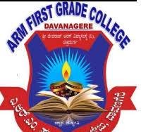 A.R.M. First Grade College Davangere Logo