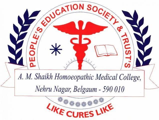 A.M. Shaikh Homoeopathic Medical College and Hospital Belagavi Logo