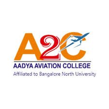 A2C Aadya Aviation College Bengaluru Logo