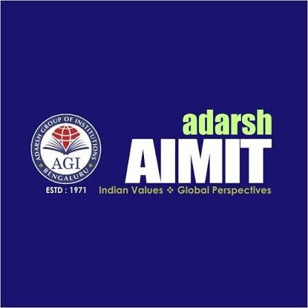 Adarsh Institute of Management and Information Technology Bangalore Logo