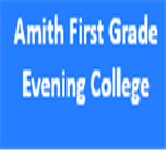 Amith First Grade Evening College Bangalore Logo