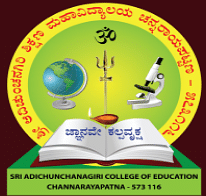 Adichunchangiri College of Education Hassan Logo