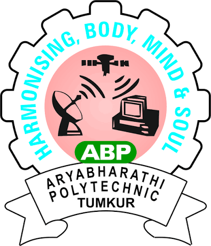 Arya Bharathi Polytechnic Tumkur Logo