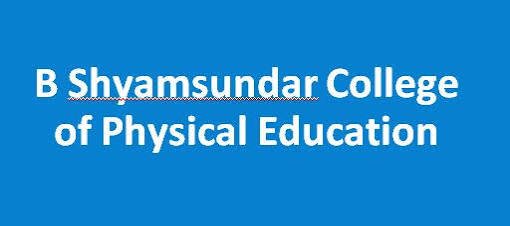 B.Shyamsundar College of Physical Education Gulbarga