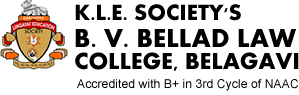B.V. Bellad Law College Belgaum Logo
