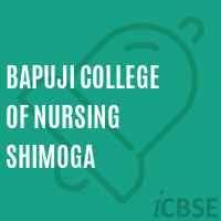 Bapuji College of Nursing Shimoga Logo