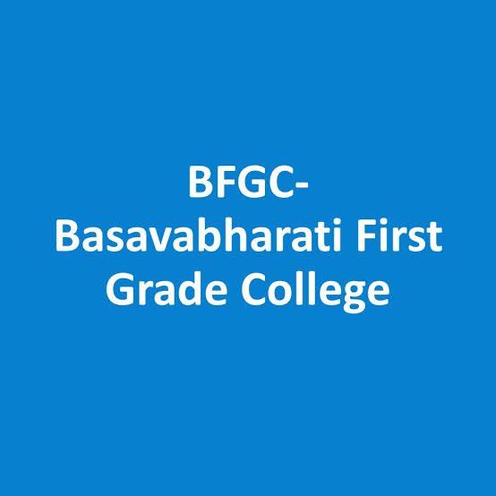 Basava Bharathi First Grade College Jagalur Logo