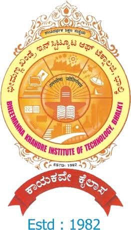 Bheemanna Khandre Institute of Technology Bhalki Logo