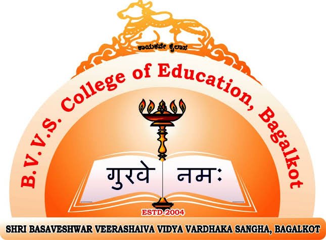 BVVSS College of Education Bagalkot Logo