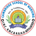 Cambridge School of Nursing Bidar Logo