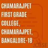 Chamarajpet First Grade College Bangalore Logo